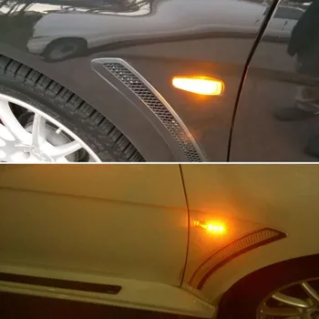 

Car Side Marker Light Front For Mitsubishi Lancer Evo X Amber 8351A001