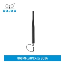 

868MHz Cabinet Rubber Antenna TX868-JZLW-15 3dBi IPEX-1for Equipment Cabinet Logistic Fleet Property Security Taxi Fleet