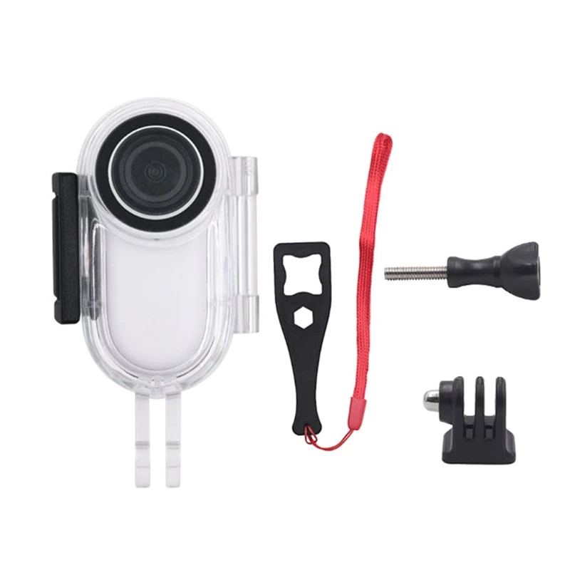 Custodia Impermeabile 30M Fotocamera Sportiva Custodia Subacquea Custodia Protettiva Subacquea Compatibile Con Insta 360 Go 2