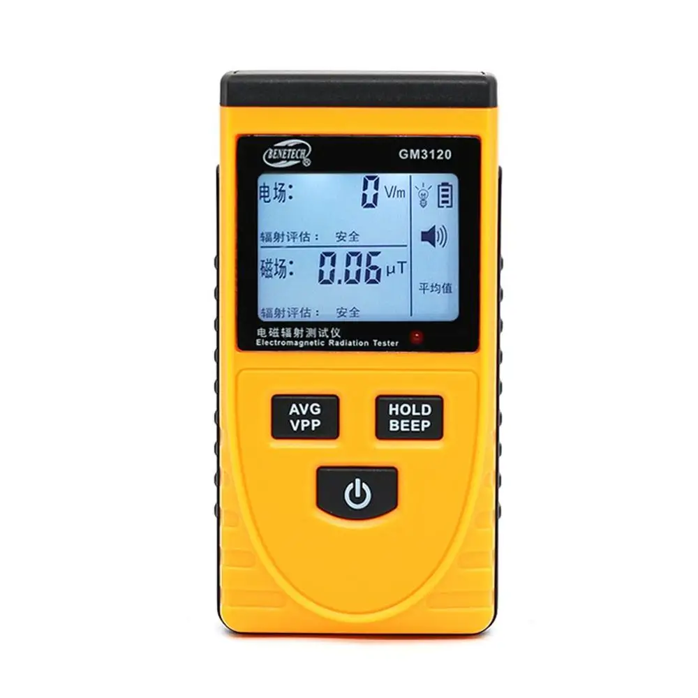 

Digital LCD Electromagnetic Radiation Detector Portable EMF Meter Dosimeter Tool for Computer Mobile Phone