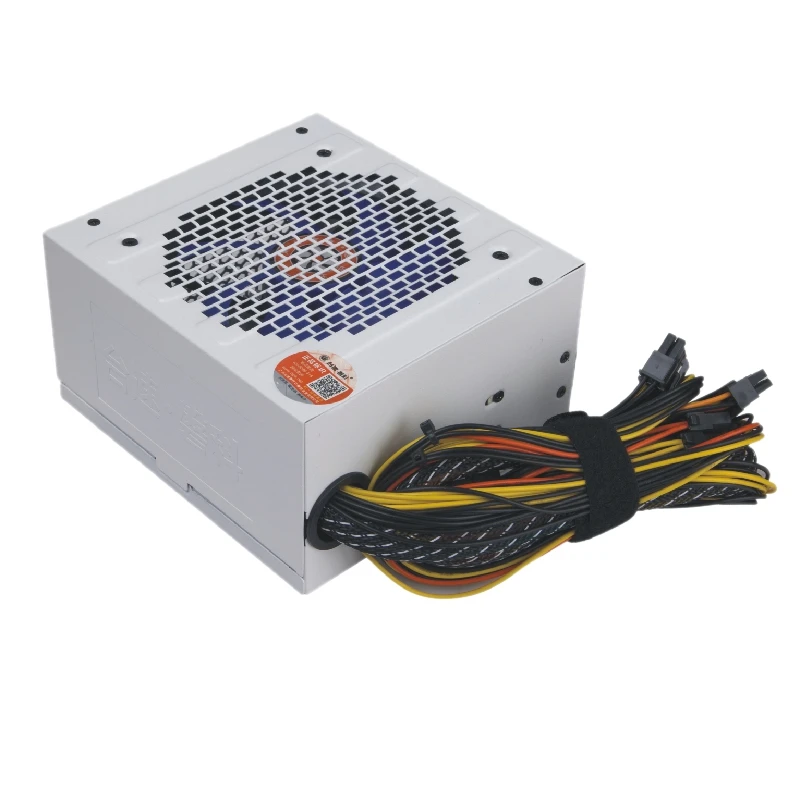 

90-270V Max 550W Power Supply Computer Pc Cpu 12V 20+4Pin 120Mm Silent Fan Pcie-E Sata Power Adapter For Intel Amd Computer Us P