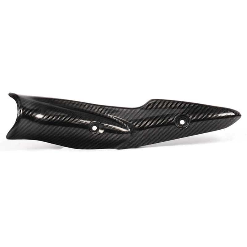 

For Kawasaki Z900 2017-2019 Motorcycle Exhaust System Middle Link Pipe Carbon Fiber Heat Shield Cover Guard Anti-Scalding Shell