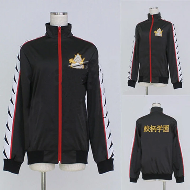 Free Iwatobi Swim Club Cosplay Rokku Tako School Sprort Zipper Coat/Jacket Free Iwatobi Swim Club Cosplay Rokku Tako School Sprort Zipper Coat/Jacket