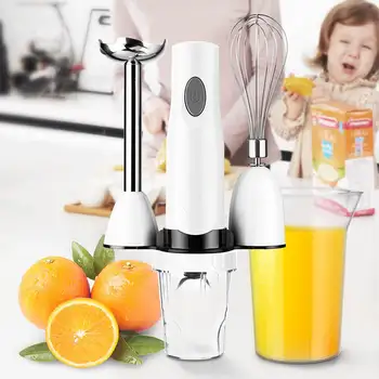 

2 Blades Electric Food Blender~4 in1 Mixer Kitchen Detachable Stainless Steel Hand Blender~ Egg~ Beater Vegetable Stand Blend~