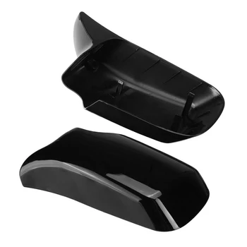 

Parts M Style Mirror Cover Replacement ABS Glossy Black 2pcs Accessories