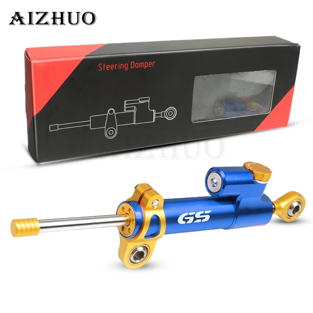 

Universal CNC Aluminum Motorcycle Damper Steering Stabilize Safety Control For SUZUKI GS500 GS500E GS500F GS 500 500E 500F