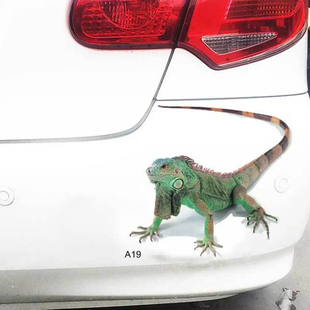 3D Spider Scorpion Lizard Crawling Car Sticker for Vehicle Window Hood Decals