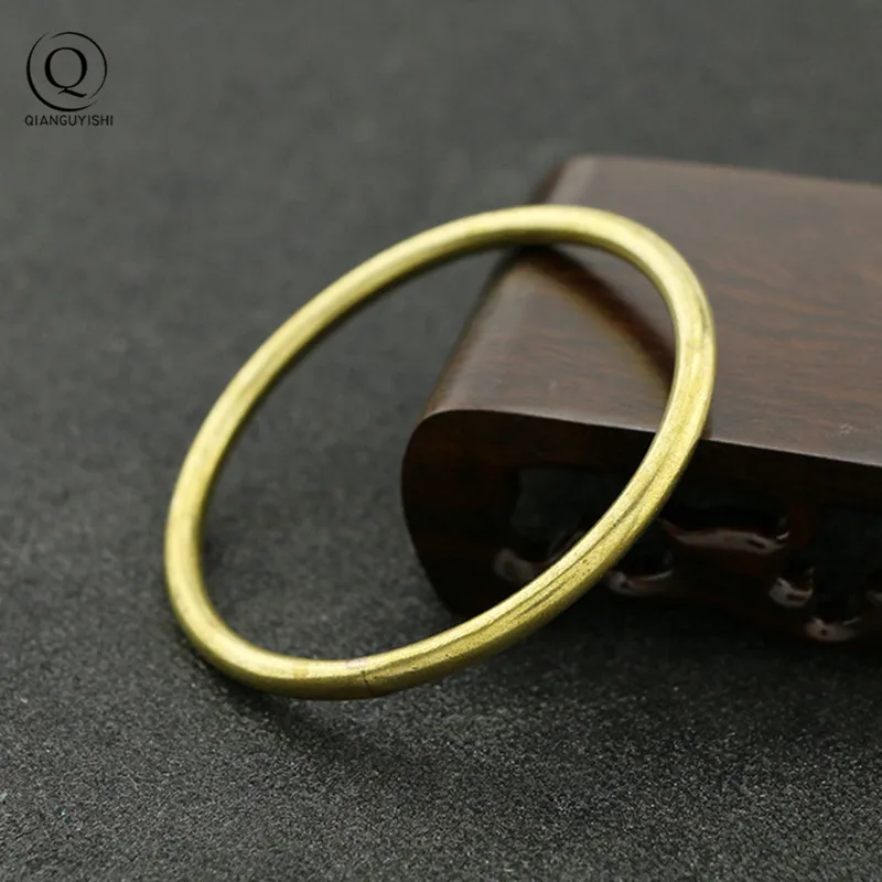 Brass Metal 7MM Inner Diameter Women Bracelet Bangle bangle bracelet
