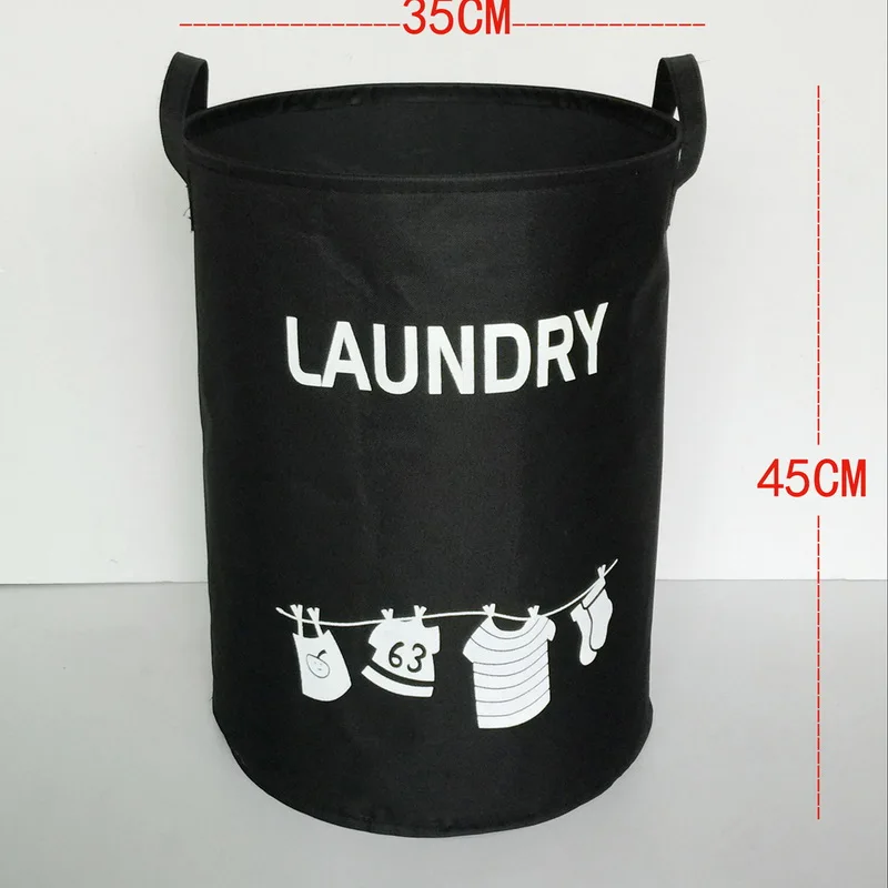 Art Cloth Folding Geometry Dirty Clothes Toys Storage Bucket Dirty Clothes Laundry Basket For Household Storage Basket - Цвет: B