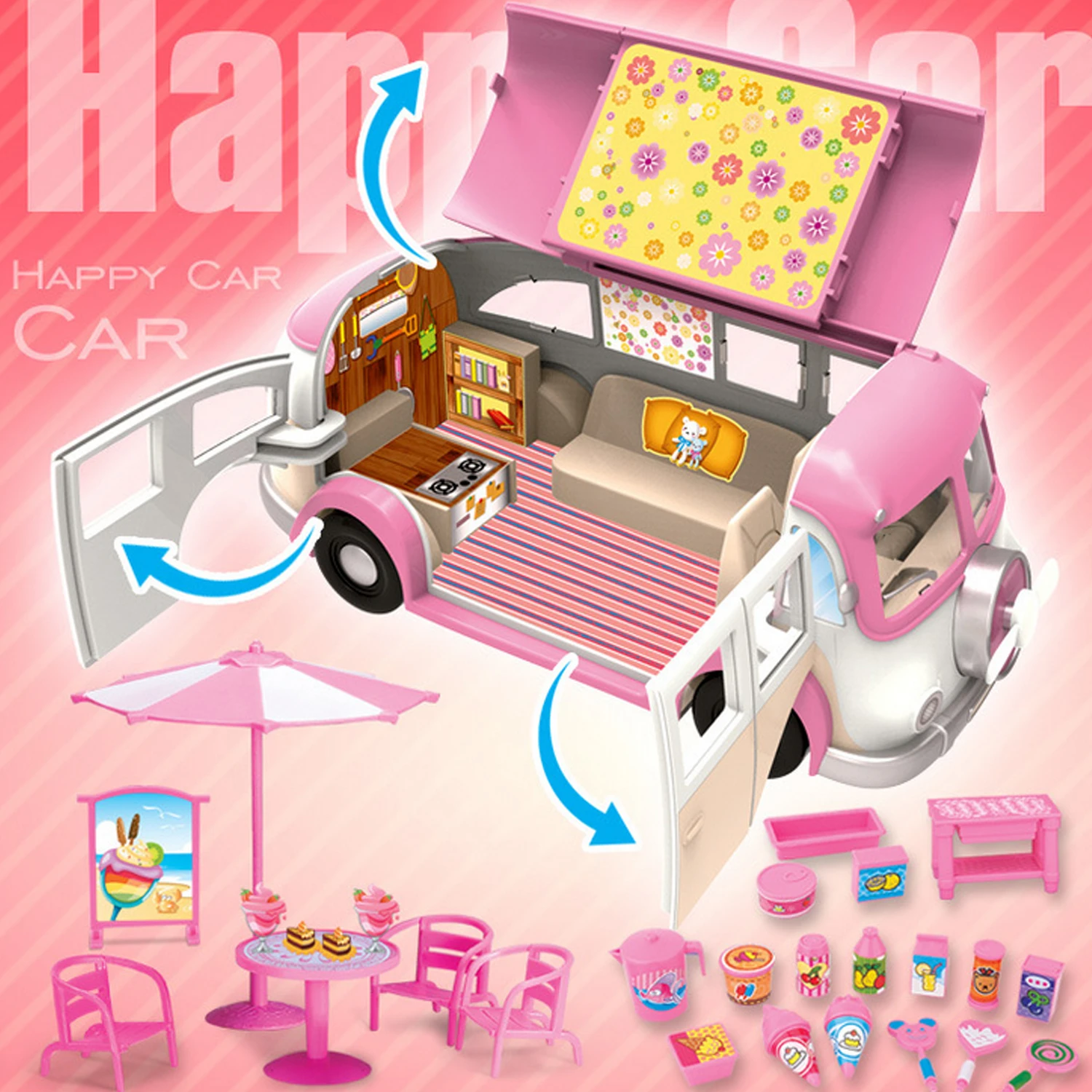 dollhouse car game