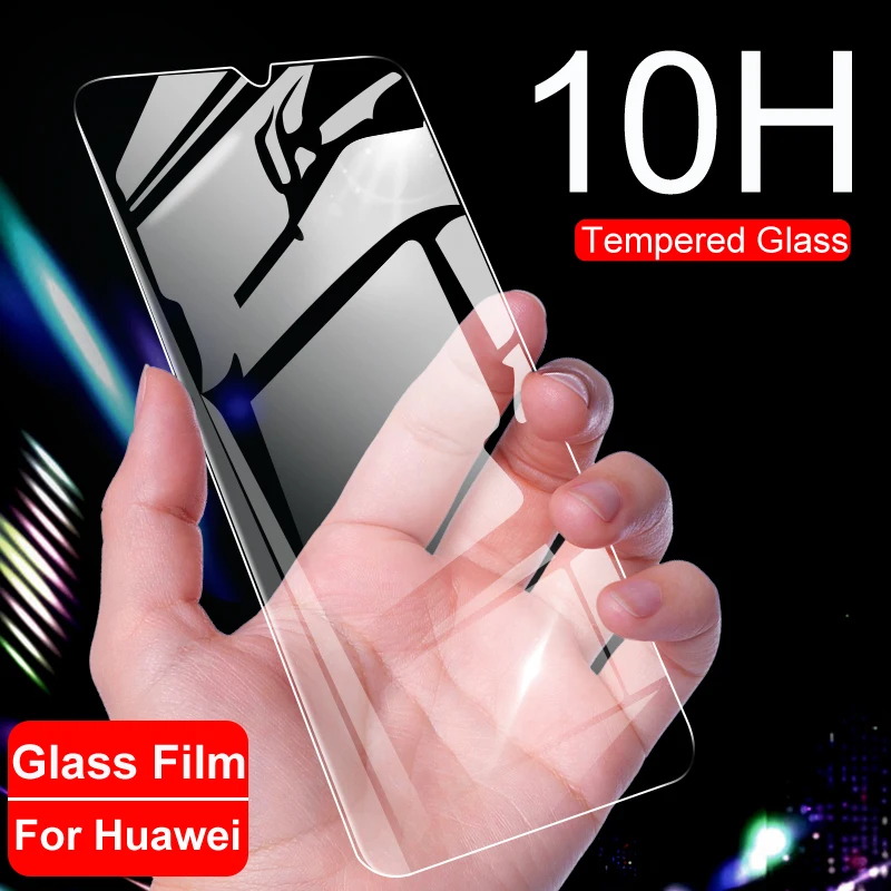 

10H Tempered Glass for Huawei P20 Pro P30 Lite P Smart 2019 Mate 20 X 20X Nova 3 3e 3i Glass Protective Film Screen Protector