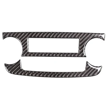 

for Honda CR-V 2007-2011 Soft Carbon Fiber Sticker Central Control Air Conditioning CD Adjustment Switch Panel