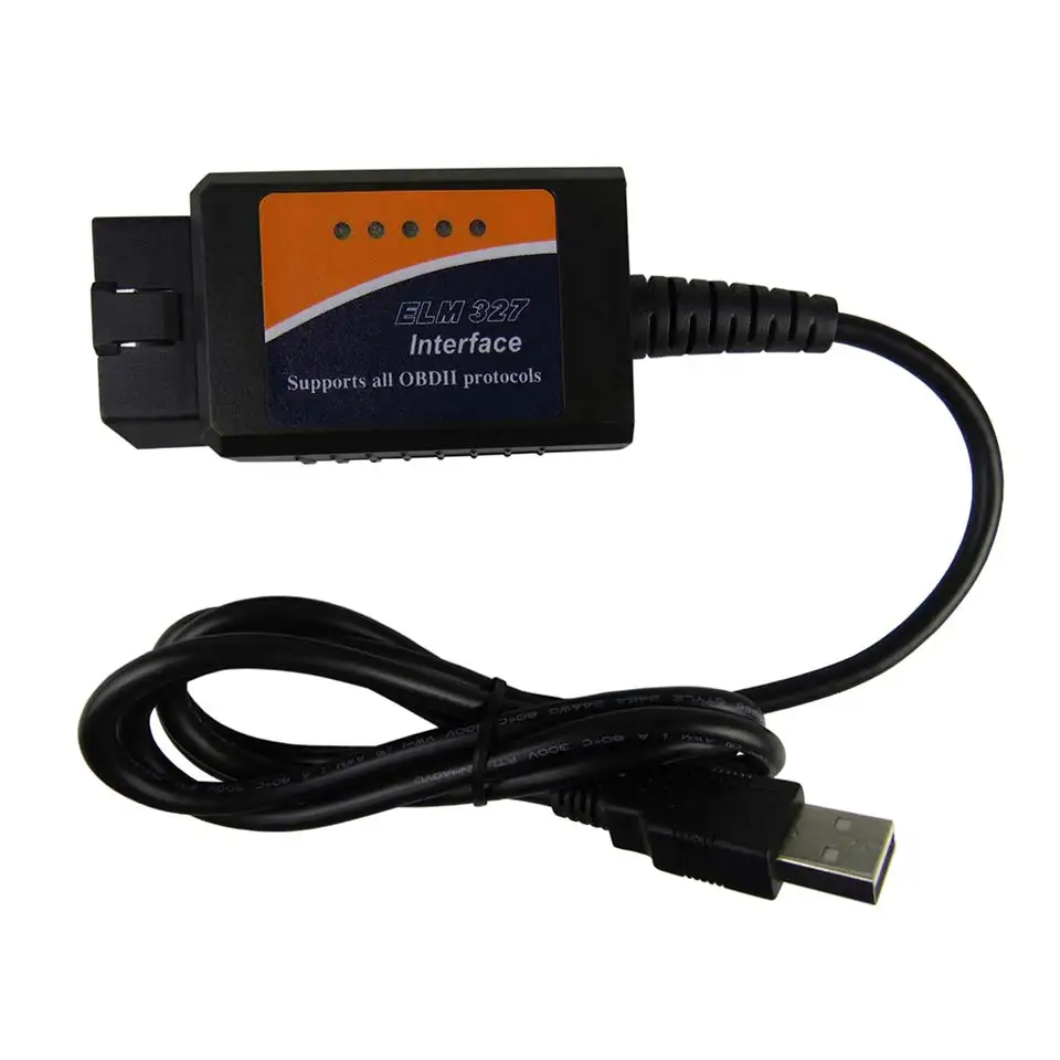 Автомобильный диагностический сканер ODB2 V1.5 ELM327 USB чип FT232RL ELM 327 1 5 OBDII инструмент OBD