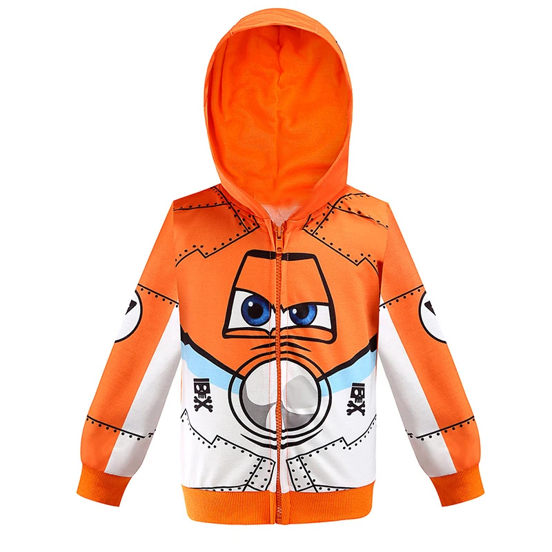 Carros dos Desenhos Animados Jaquetas Bebê Crianças Outono Inverno Esporte Hoodies Cabolsa Grosso Algodão Zíper Roupas 12 Cheap Jaquetas e casacos