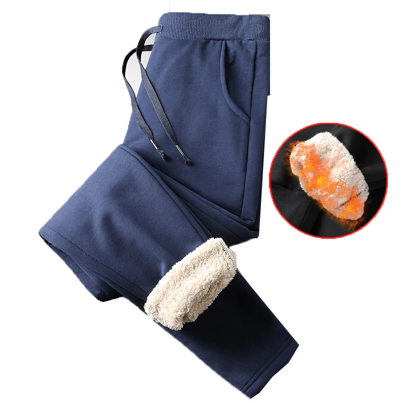 

Men Fleece Warm Sweatpants 2019 Men Casual Joggers Pantalon Homme Trousers Ropa De Hombre Brand Clothing Male Winter Harem Pants
