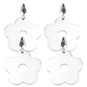 

4PCS Thickened Stainless Steel Tablecloth Clips Table Cloth Cover Clamps For Home Dining Room Decoration (Whale Pattern)
