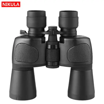 

telescope Nikula 8-32x50 zoom binoculars night vision waterproof IP X5 telescopio bak4 binoculo camping binoculares profesionale