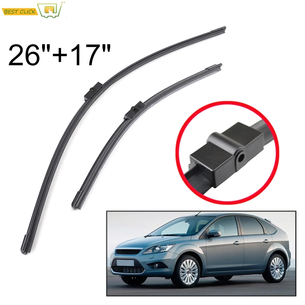 Misima Windshield Windscreen Wiper Blades For Ford Focus MK 2 2004 2011