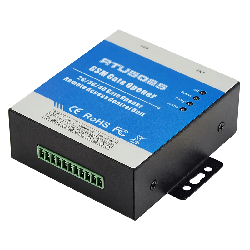RTU5025 GSM Открыватель ворот реле телефон беспроводной пульт дистанционного управления доступ к двери