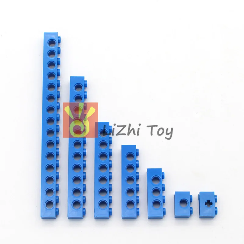 Technical Building Blocks Parts Bulk MOC Thick Bricks 6 Color Combination Accessories for Robot Children Toys