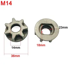 

1PCS Sprocket Chain Saw Gear Angle Grinder Replacement Gear Bracket M10 M14 M16