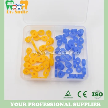 

40pcs Elastic Rubber Fixing Wedges Matrix Matrices Dam Composite