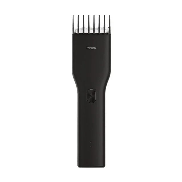 Xiaomi ENCHEN Boost USB электрическая машинка для стрижки волос быстрая зарядка триммер для волос детская машинка для стрижки волос двухскоростная керамическая машинка для стрижки волос - Цвет: Black
