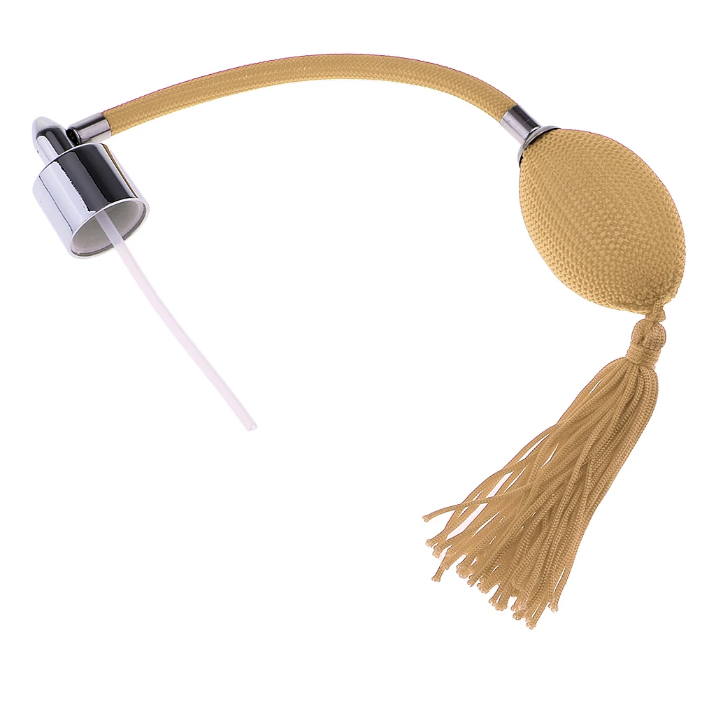 Vintage Refillable Perfume Bottle Tube With Long Spray Atomizer Bulb 18mm Vintage Refillable Perfume Bottle Tube With Long Spray Atomizer Bulb 18mm