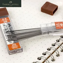 3 тубы Германия Faber-Castell HB 2B заправка 1265 0,5 мм автоматические карандаши для рисования