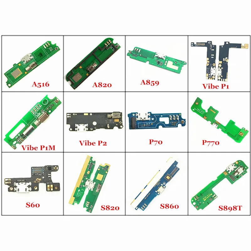 Микро-разъем док-станции доска зарядка через usb Порты и разъёмы гибкий кабель для lenovo A516 A820 A859 P70 P770 S60 S820 S860 S898T Vibe P1 P1M P2