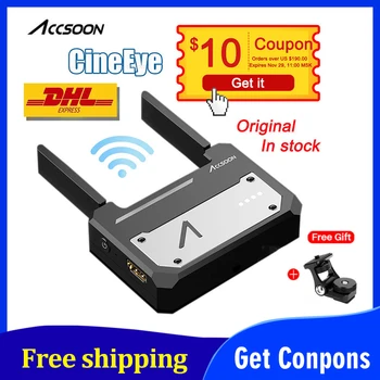 

Accsoon CineEye Wireless 5G 1080P Mini HDMI Transmission Device Video Transmitter For IOS Andriod Phone DSLRS