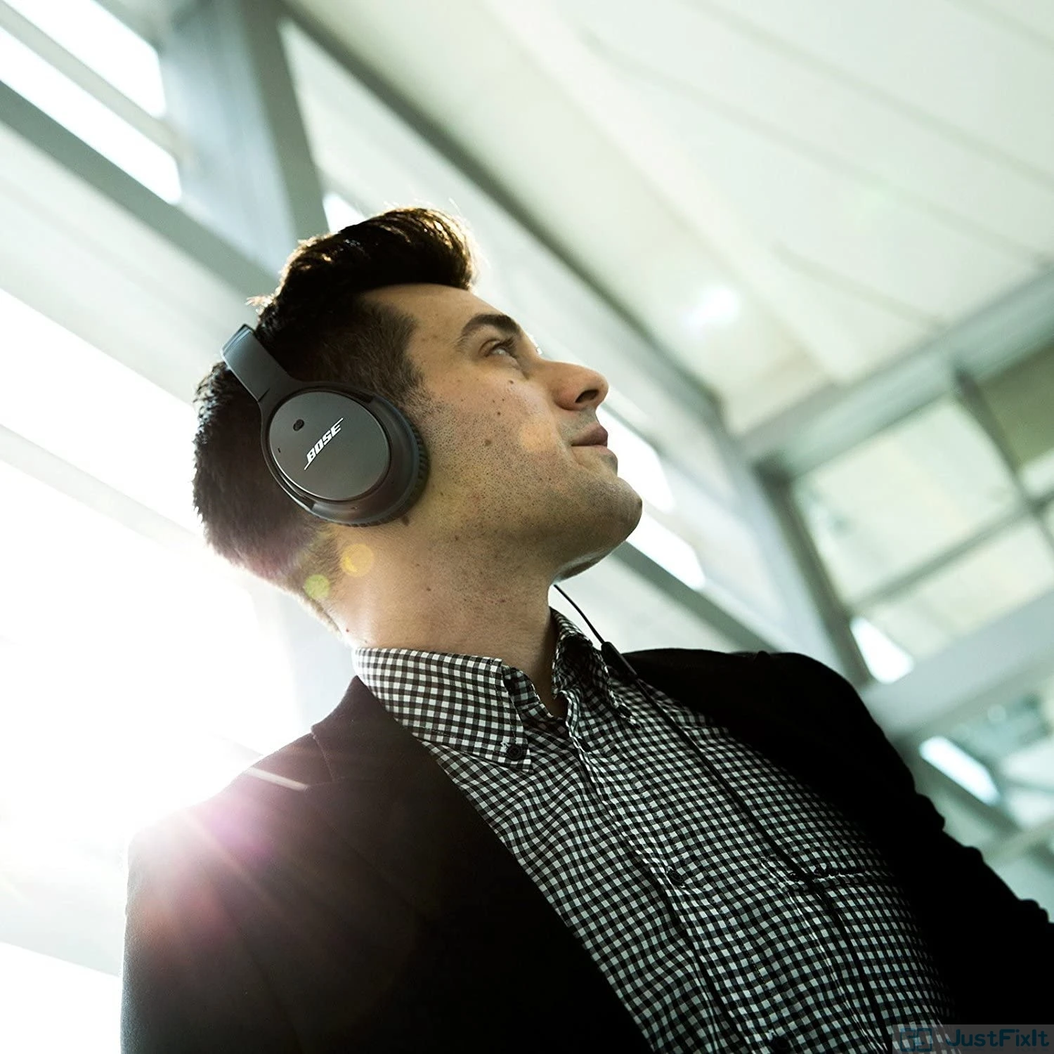 Bose QuietComfort 25 qc25 Headphones Bass Headset Noise Cancelling Sport Earphone with Mic Voice headphones with microphone