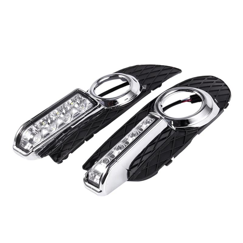 

LED DRL Daytime Running Light Fog Lamp 12V Car Running Lights for Mitsubishi Lancer EX 2009-2014