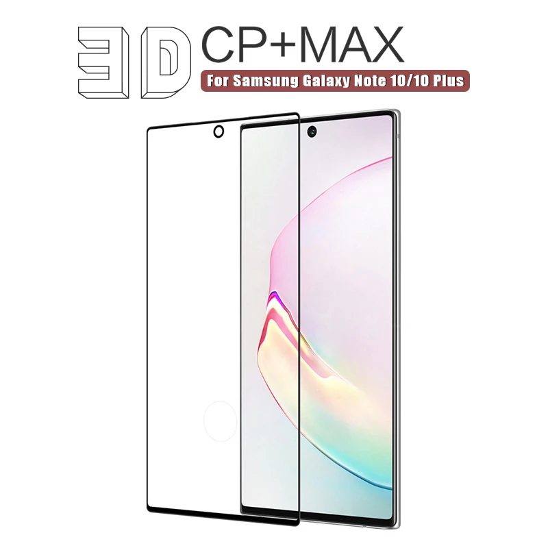 Продажа Nillkin для samsung galaxy note 10 Закаленное стекло экран протектор полностью покрытый 3D CP + Max 9H для samsung note 10 plus стекло
