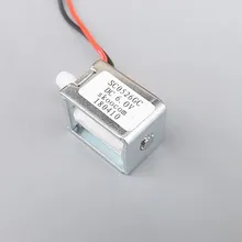 1 шт. электромагнитный клапан постоянного тока электронный монитор микро выпускной клапан DC6V нормально закрытый