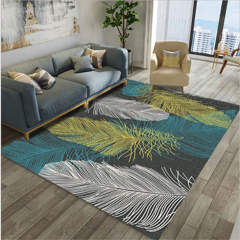 Ковры и коврики для дома, Гостиная современная простота большие напольные коврики ковер в детской комнате спальня ковры полиэстер