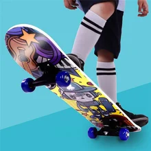 80CM Four-wheel Skateboard Men And Women Novice Double Rocker 3-8 Years Old Children's Scooter