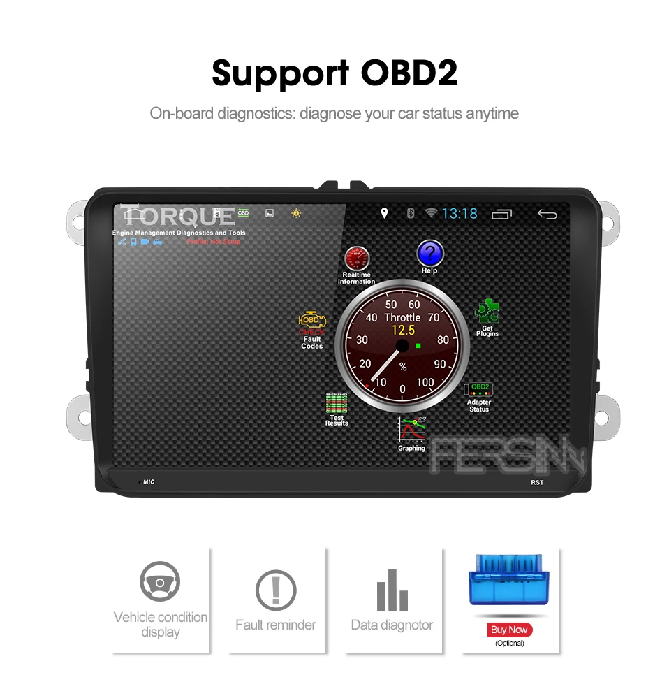 Discount EU RU warehouse Fersinny CDZ9060 PX30 car dvd player for Skoda Fabia octavia Superb Yeti Seat Rapid  vw golf tiguan polo passat 4