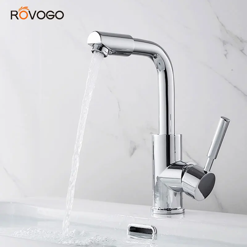 

Modern Single Handle Bar Sink Faucet,Single Hole Bathroom Lavatory Faucet, Bathroom Vanity Sink Tap With 360 Degree Rotate Spout