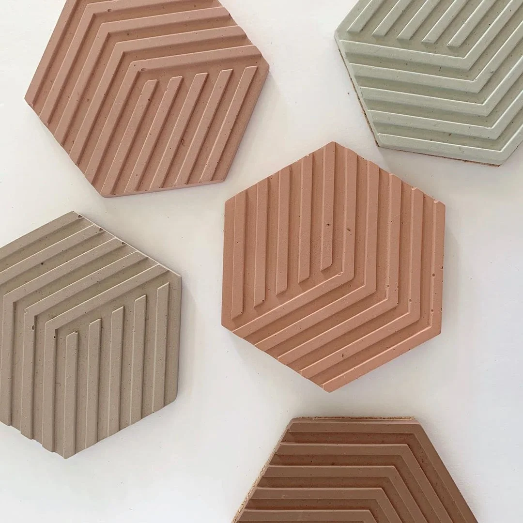 DIY Plaster Coaster Silicone Mold silicone mold
