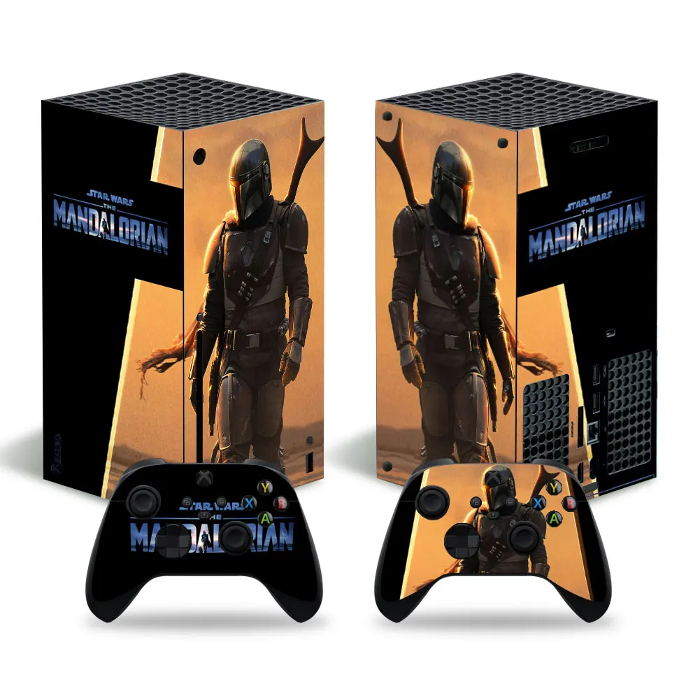 Star Wars Darth Vader Skin Sticker Decal Cover for Xbox Series X Console and 2 Controllers Xbox Series X Skin Sticker Vinyl 