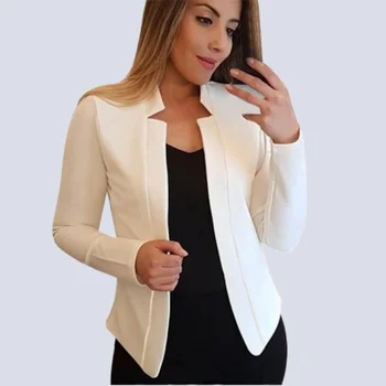 

Women Blazer Spring Fashion Office Wear Coat Plus Size 5XL Chaqueta Mujer Blazer Feminino Marynarka Damska Veste Femme Free Ship