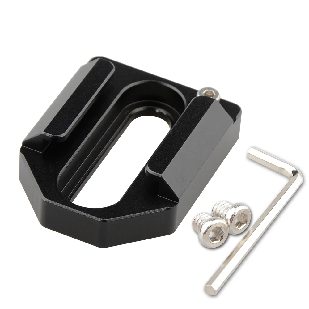 Camvate Cold Shoe Mount Adapter With 1/4"20 Screws For Camera Monitor Led Video Light