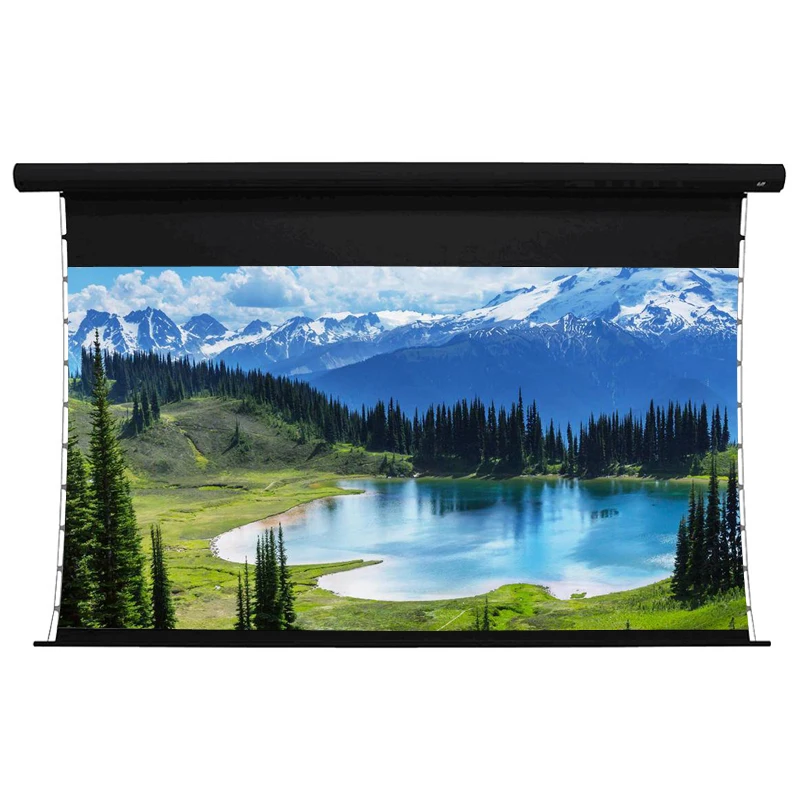 120 Inch Motorized Projector Screen Transparent Projector Screen Sound