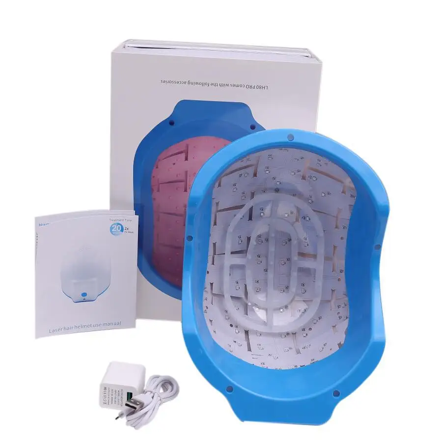 Laser hair helmet Anti-alopecia hair generator Head massage Preventing hair loss and stimulating hair follicle growth