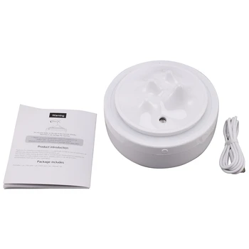 

New USB Air Humidifier Mountain Essential Oil Diffuser 300ML Car Air Freshener Purifier Mini Humidification with Lamp Lights