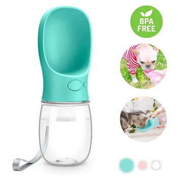 

350/550ml Portable Pet Dog Water Bottle For Small Large Dogs Travel Puppy Cat Drinking Bowl Outdoor Pet Water Dispenser Feeder