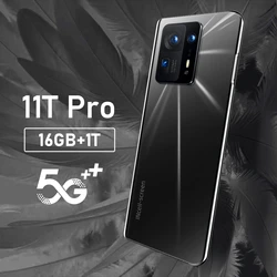 Global Version Smartphone 7.3 Inch 11T Pro 7300mAh Cellphone 16GB 1T Type-C 10 Core Android 12 4G LTE 5G Unlock Mobile Phone