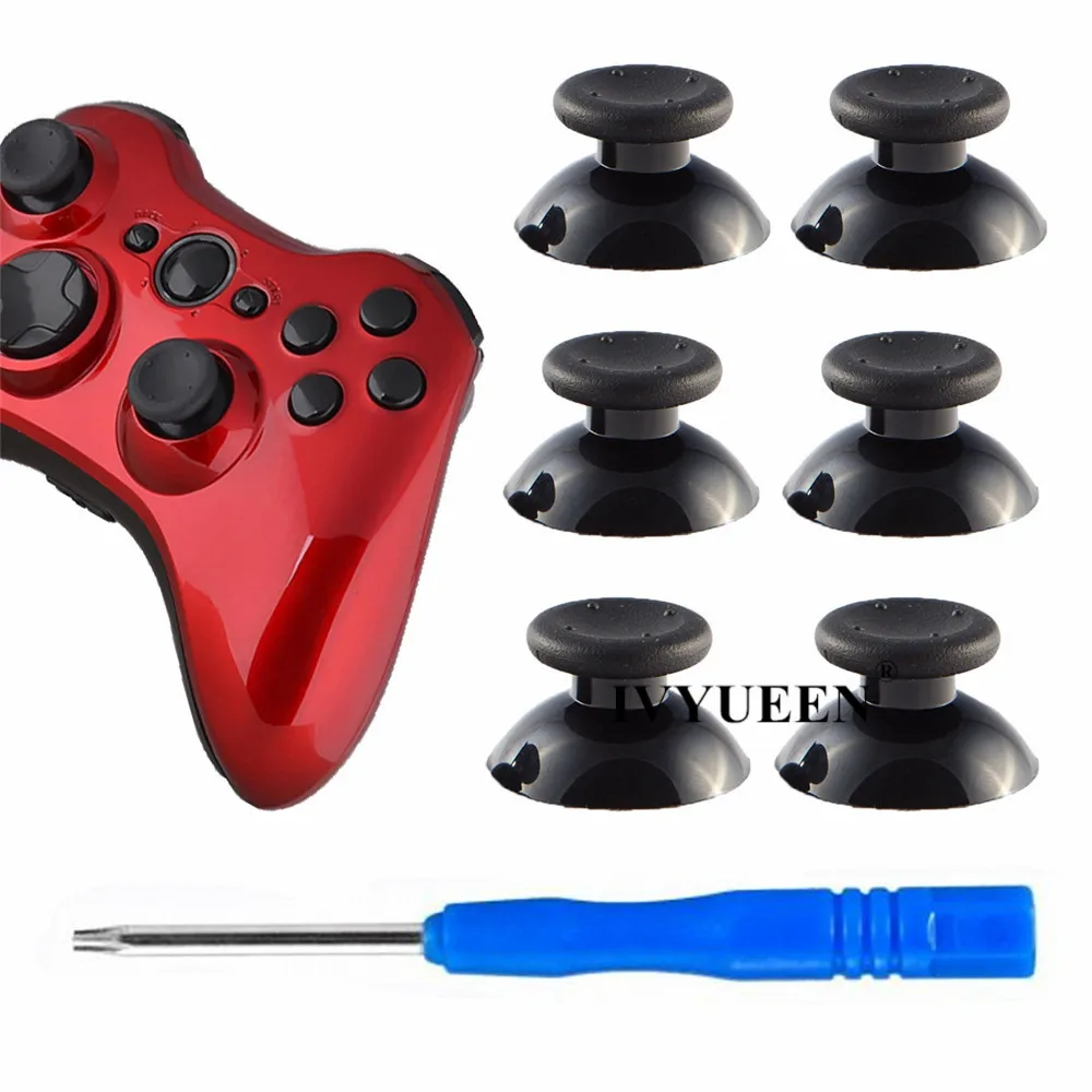 Аналоговая 3d палочка IVYUEEN для контроллера Xbox 360 колпачки аналоговых стиков X box