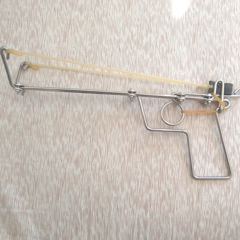 

Stainless Steel Wire Gun Emission Mud Pellets Hairband Gun 7080 Nostalgic Classic Children'S Educational Toy Pass